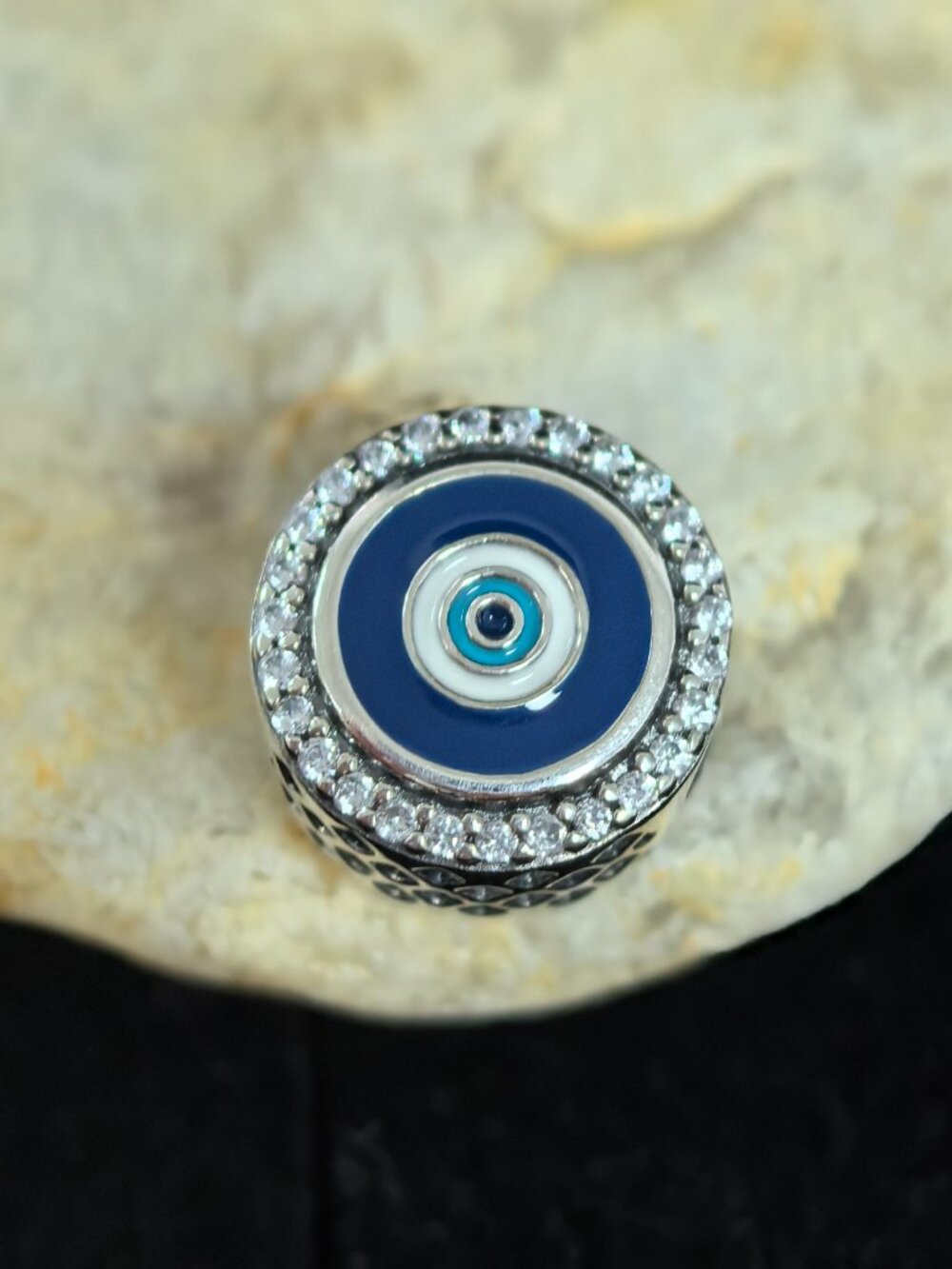 Pandora Evil Eye Double Sided Charm Pendant, S925 Silver Jewelry (Women's)